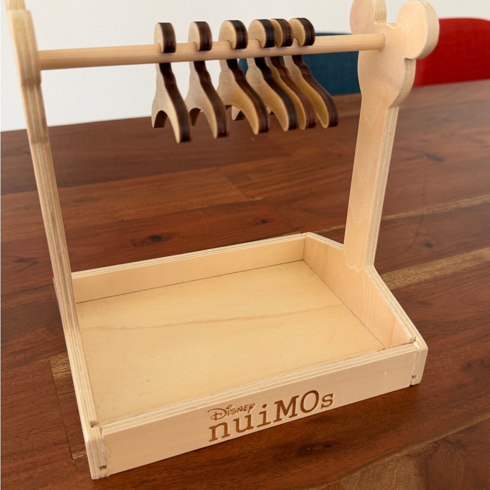 Disney nuiMOs Natural Wood Clothes Rack